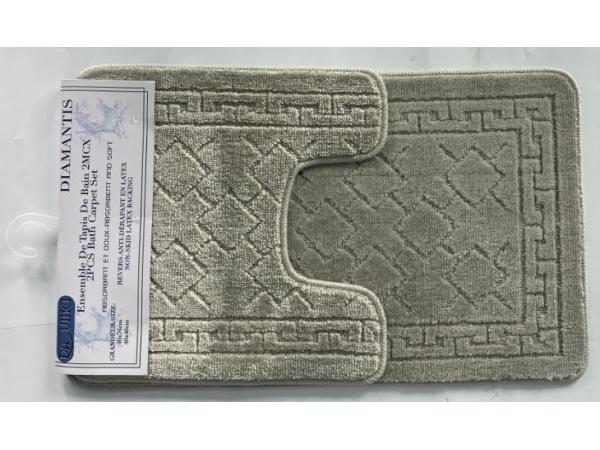 2 PIECE BATH RUG SET