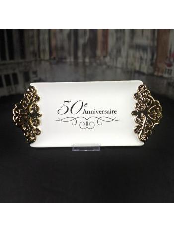 50TH ANNIVERSARY PLATE 