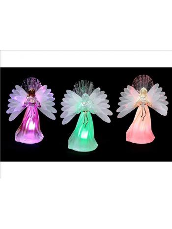 ANGELS WITH FIBER OPTICS LED