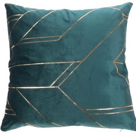 DECORATIVE CUSHION - TEAL