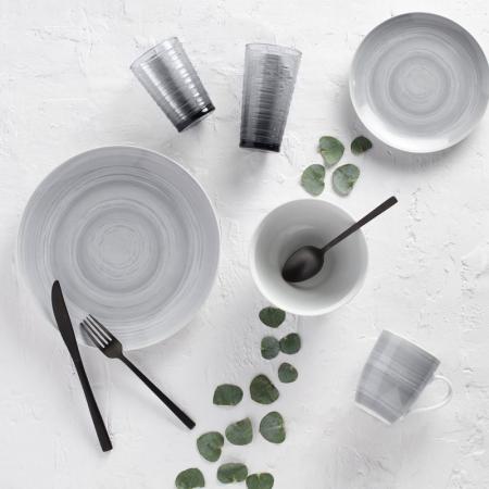 GREY STONE 16 PIECE DINNERWARE SET