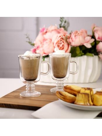 LATTE CUPS WITH STEM