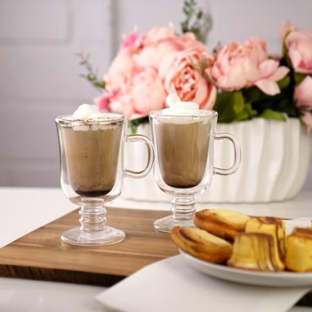 LATTE CUPS WITH STEM