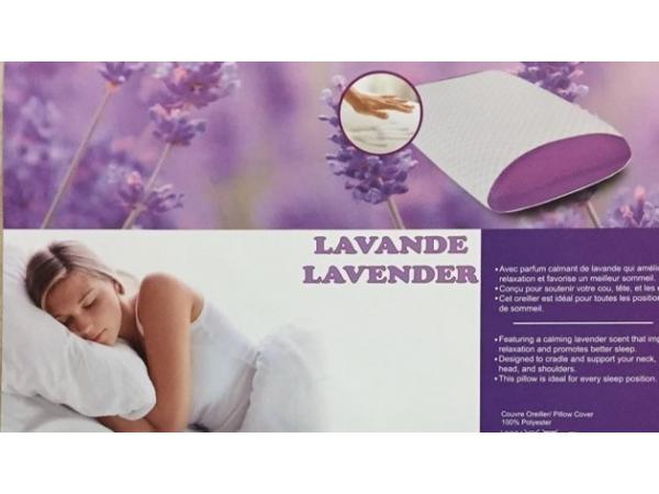 LAVENDER INFUSED MEMORY FOAM PILLOW