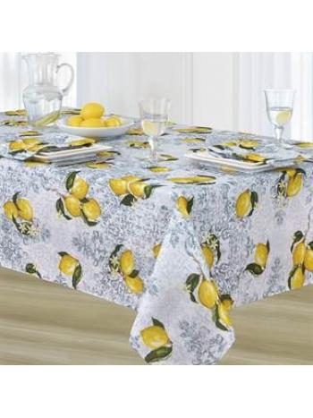 LEMONS POLYESTER TABLECLOTH