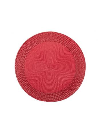 ROUND PLACEMAT WITH BORDER