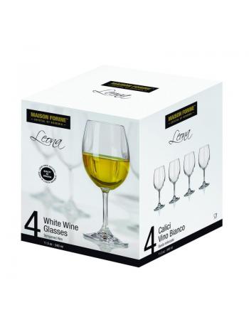 SET OF 4 WHITE WINE GLASSES