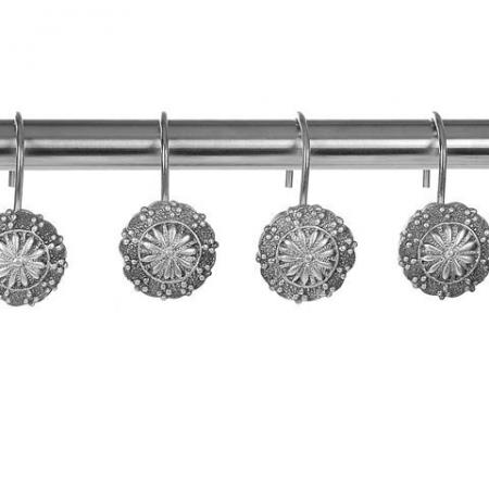 SHOWER CURTAIN HOOKS