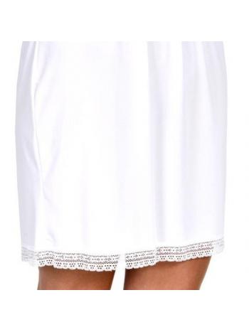 WHITE LACE SLIP