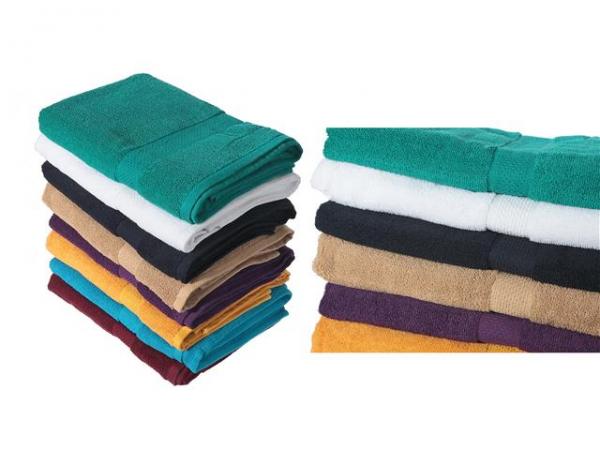 SOLID BATH TOWELS