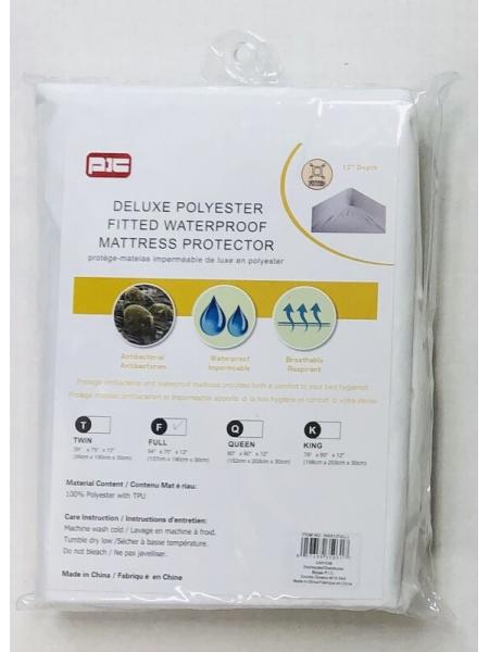 POLYESTER WATERPROOF MATTRESS PROTECTOR